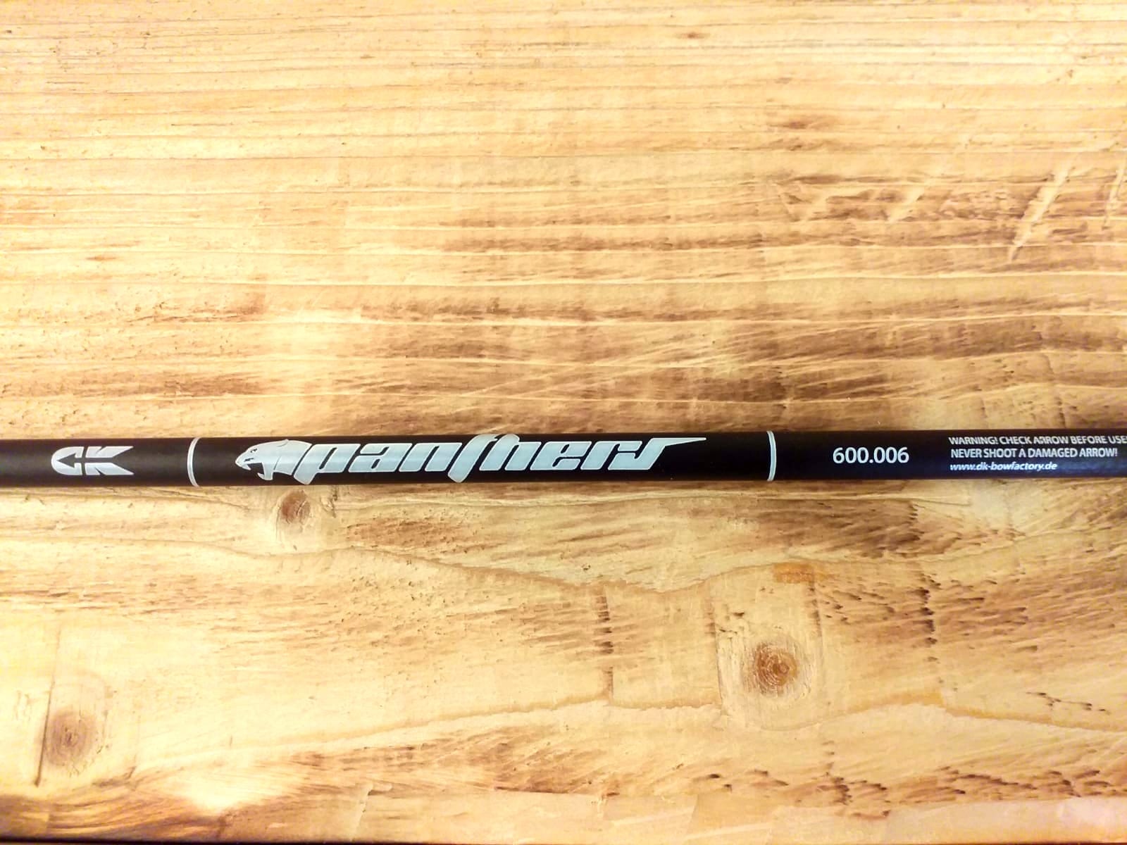 DK Panther Carbon Arrow - ID 6.2 DK Panther Carbon Arrow - ID 6.2