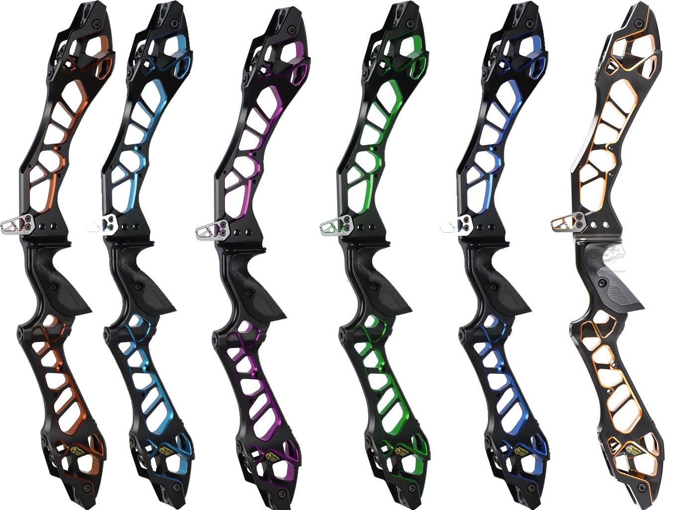 KINETIC INVINSO V2 25" DUAL COLOR RECURVE RISER KINETIC INVINSO V2 25" DUAL COLOR RECURVE RISER