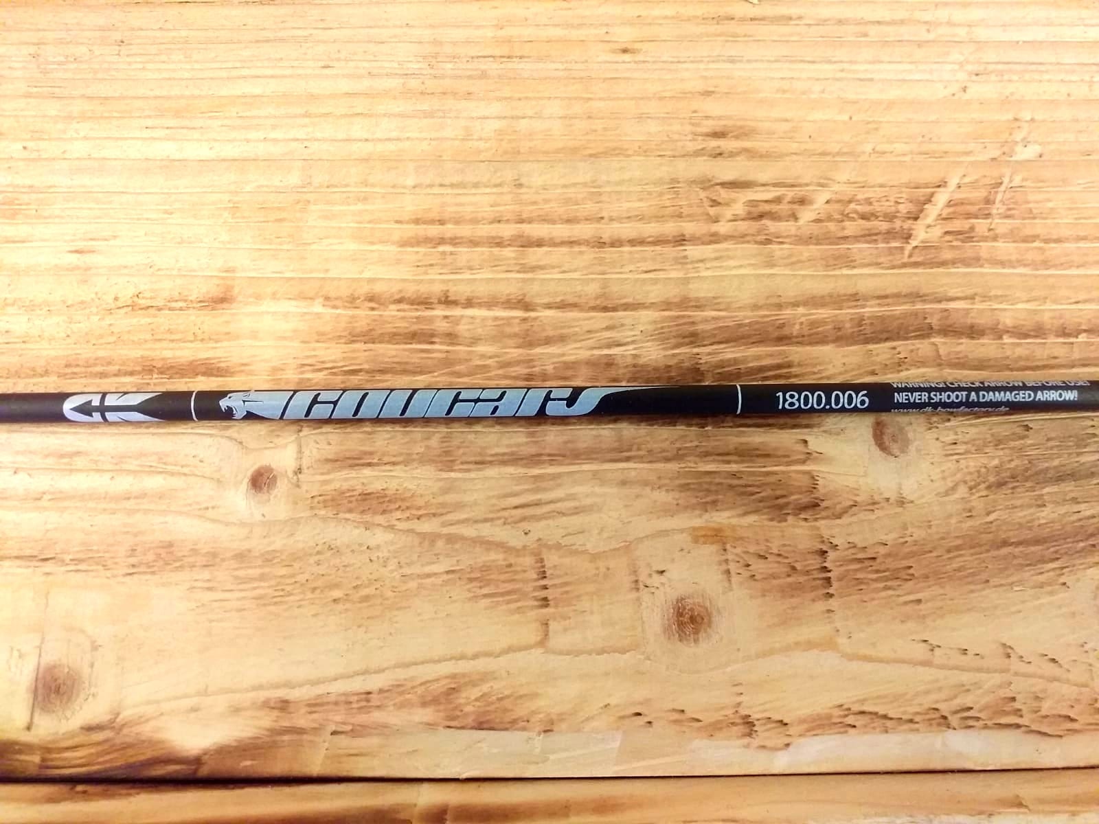 DK Cougar Carbon Arrow - ID 4.2 DK Cougar Carbon Arrow - ID 4.2